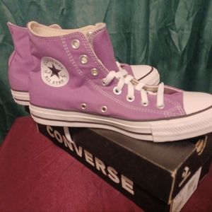Lavender Purple High Top Chuck Converse